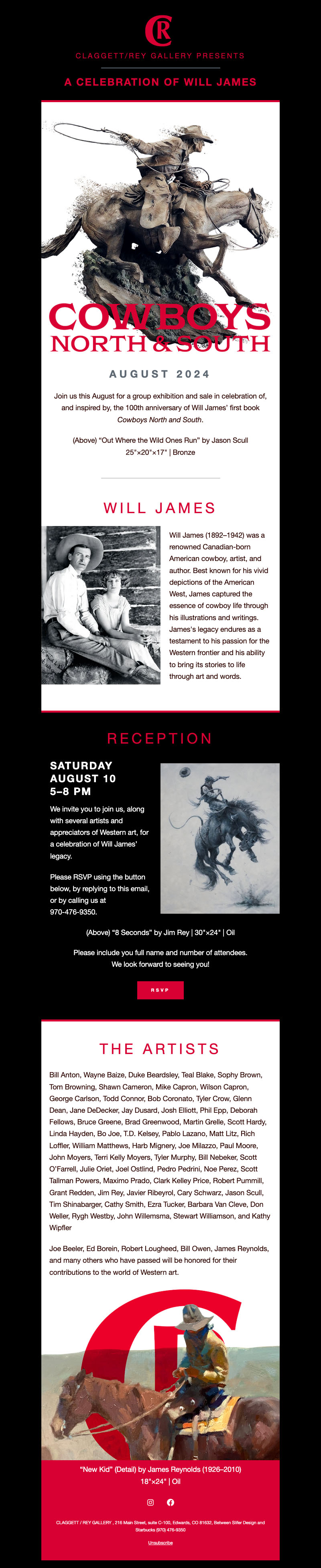 Cowboys North and South Exhibition