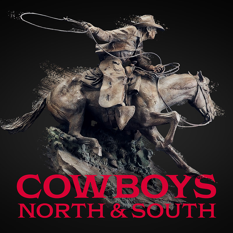 Cowboys North and South, Exhibition Visual Identity and Promotion